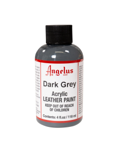 Pintura Cuero Y Polipiel Angelus Dark Grey 118 Ml