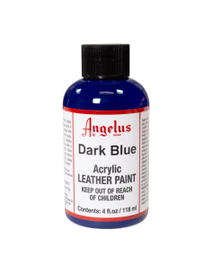 Pintura Cuero Y Polipiel Angelus Dark Blue 118 Ml