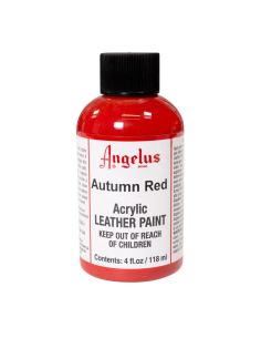 Pintura Cuero Y Polipiel Angelus Autumn Red 118 Ml