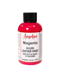 Pintura Cuero Y Polipiel Angelus Magenta 118 Ml