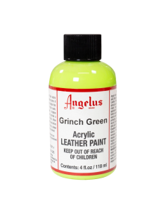 Pintura Cuero Y Polipiel Angelus Grinch Green 118 Ml