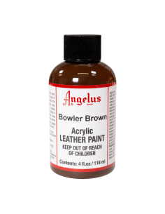 Pintura Cuero Y Polipiel Angelus Bowler Brown 118 Ml