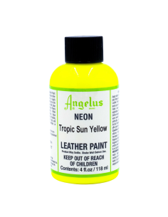 Pintura Cuero Y Polipiel Angelus Neón Tropic Sun Yellow...