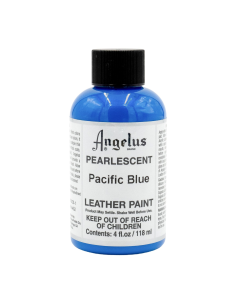 Pintura Cuero Y Polipiel Angelus Pearlescent Pacific Blue...