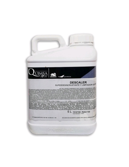 Descaler Supe Desincrustante Y Limpiador Químico 5 Lt