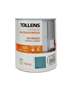 Esmalte Al Agua Multisuperficies Satinado Azul...