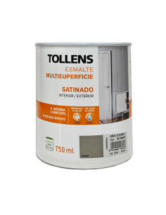 Esmalte Al Agua Multisuperficies Satinado Gris Elefante...