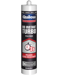 Adhesivo Instantáneo Ms Instant Turbo 280 Ml Blanco