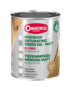 Aceite Saturador D1 Pro Miel Maderas Exóticas 1 Lt