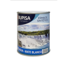 ESMALTE AL AGUA MATE BLANCO...