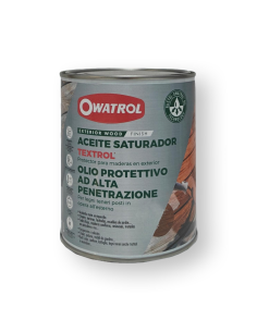 Aceite Saturador Textrol Roble Dorado 1 Lt