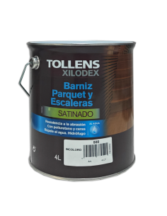 Barniz Parquet Al Agua Satinado 4 Lt