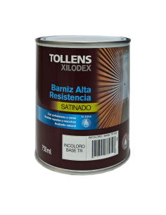 Barniz Alta Resistencia Al Agua Satinado Interior 750 Ml