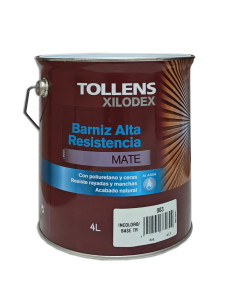 Barniz Alta Resistencia Al Agua Mate Interior 4 Lt