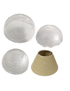 Lote 11 Mamparas Lámparas