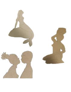 Lote 4 Siluetas Dm Varias