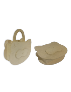 Lote Caja Y Maletín Madera