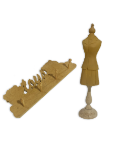 Lote 2 Piezas Perchero Y Maniquí