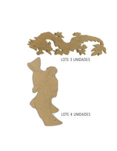 Lote 7 Siluetas Dm Mujer Y Dragones