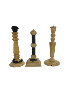 Lote 3 Soportes Lámparas