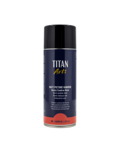 Spray Barniz Cuadros Mate Titan 400 Ml