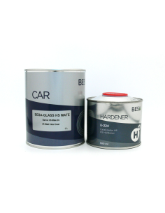 Kit Barniz Mate Hs 2:1 2K Besaglass + Catalizador E-224...