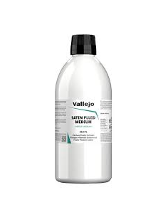 Medium Fluido Satinado Acrylicos Vallejo 500 Ml