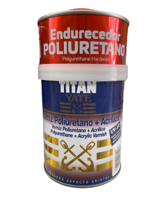 Barniz Poliacrilico 2K Brillante Incoloro Titan 750 Ml