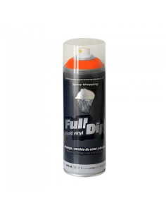 Spray Vinilo Liquido Full Dip Naranja Flúor 400 Ml