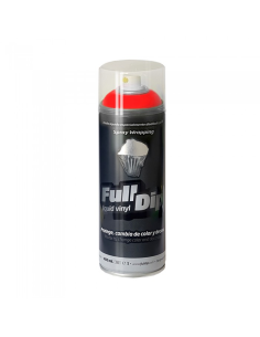 Spray Vinilo Liquido Full Dip Rojo Flúor 400 Ml