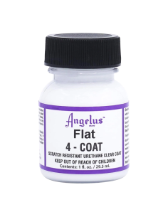 Barniz Angelus Ultra Resistente 4-Coat Flat Opaco 29,5 Ml