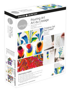 Set Creativo Pintura Técnica Pouring Daler Rowney