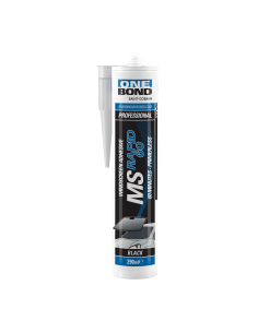 Sellador Ms Polímero Lunas Negro Rapid 60 One Bond 290 Ml