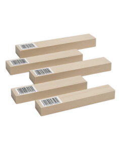 5 Bloques Madera De Balsa Lumberind Ecuador 25X50X300 Mm