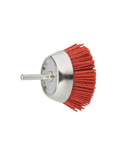 Cepillo Nylon Copa Decapado Madera 75 Mm