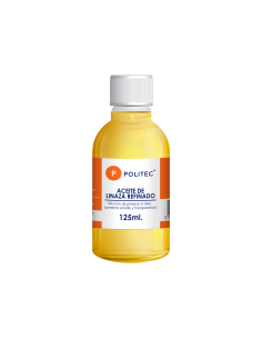 Aceite De Linaza Refinado Fine Art Politec 125 Ml