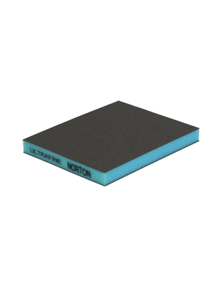 Caja 100 Esponjas Lija Doble Cara Norton Ultra Fina 120X98X12 Mm