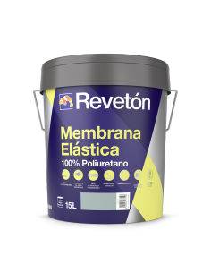 Reveton Membrana Elástica 100% Poliuretano Gris 15 Lt