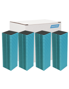 Caja 100 Esponjas Lija Doble Cara Norton Ultra Fina...