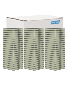 Caja 60 Esponjas Lija Doble Cara Norton P180 Fino...