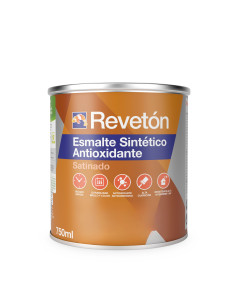 Reveton Esmalte Antioxidante Satinado Negro 750 Ml