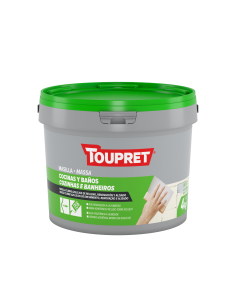 Masilla Cubre Azulejos Cocinas Y Baños Toupret 4 Kg