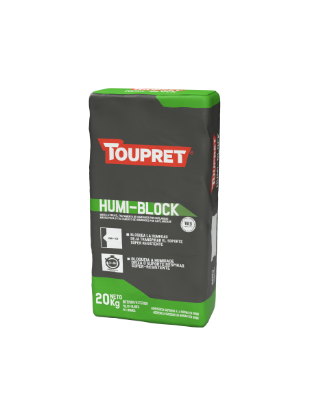 Toupret Masilla Antihumedad Humi-Block 20 Kg