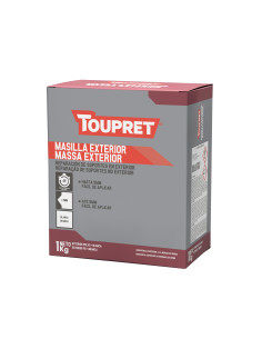 Masilla Polvo Exterior Toupret 1 Kg