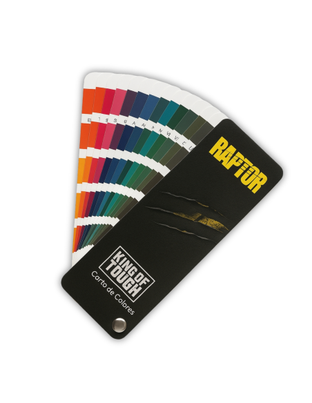 Carta Colores Raptor RAL