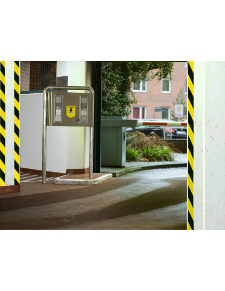 Tesa Cinta Adhesiva Señalización Signal Premium  50 mm x 60 mts Roja - Blanca