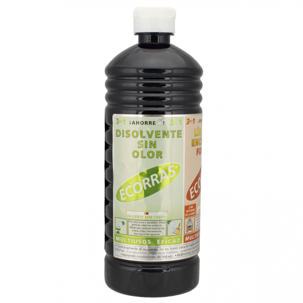 Ecorras 3 en 1 Disolvente - Desengrasante- Enciende fuegos Dispistol 750 Ml