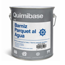 Barniz Parquet Al Agua Mate Quimibase 4 Lt