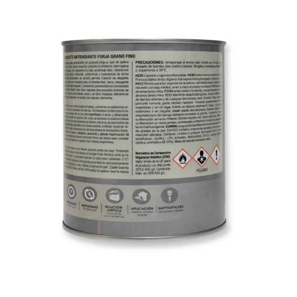 Esmalte Antioxidante Forja Grano Fino 750 Ml