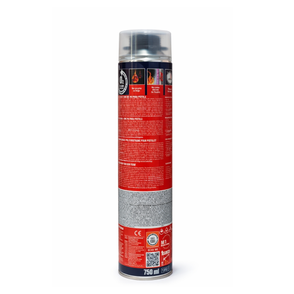 Espuma PU Contra Incendios Orbafoam Fire Stop B1 Pistola 750 Ml